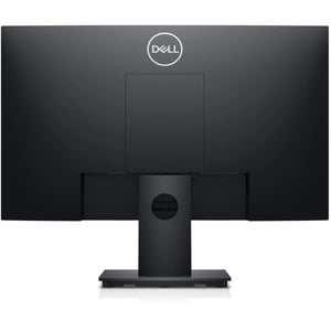 Black Dell monitor on a white background
