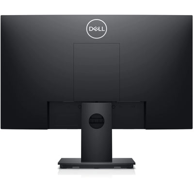 Black Dell monitor on a white background