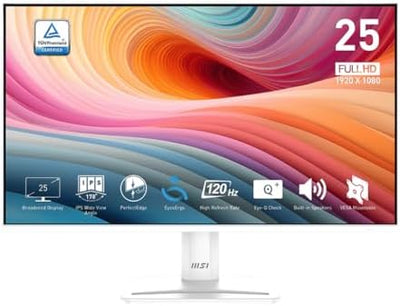 شاشة MSI PRO MP251 E2 25 انش أبيض