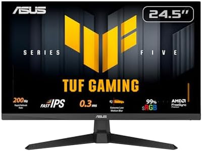 شاشة ASUS TUF Gaming VG259Q5A 24.5 انش 200Hz IPS
