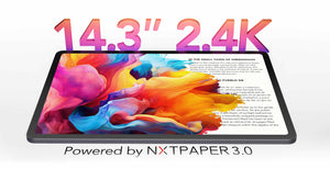 TCL NXTPAPER 14" 2.4K IPS LCD Tablet | 16GB RAM, 256GB Storage, Helio G99, Black