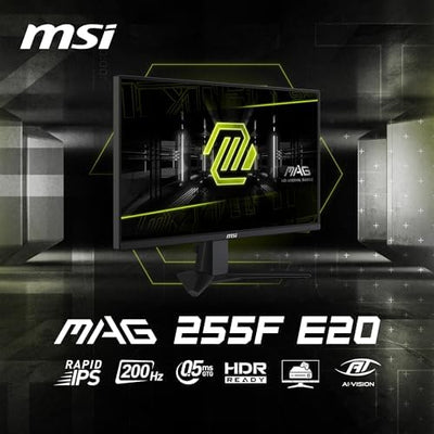 شاشة MSI MAG 255F E20 25 انش Rapid IPS 200Hz