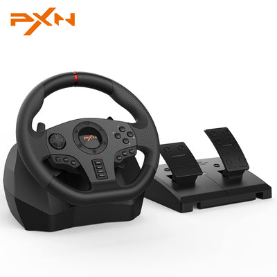 PXN V900 Gaming Racing Steering Wheel | Compatible with PS4, PS3, Xbox, PC