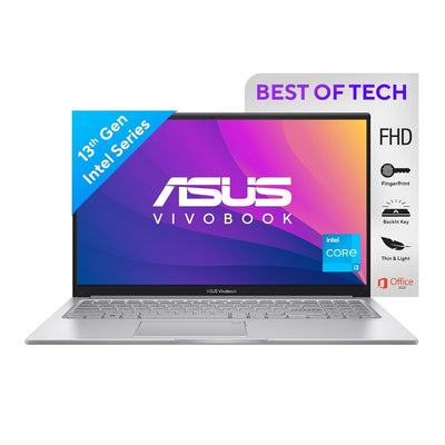 ASUS Vivobook 15 Slim Laptop | i3 13Gen | 8GB RAM 256GB SSD