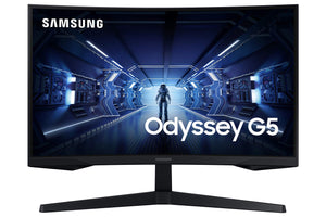 Samsung Odyssey G5 Series 27" Curved Gaming Monitor | VA Panel, 165Hz, 1ms, 2K Quad HD, AMD FreeSync Premium, HDMI