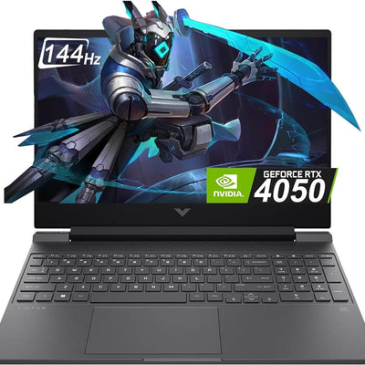 لابتوب HP Victus 15-FA1082WM i5-13420H 16GB RTX 4050 512GB 15.6 انش FHD IPS 144Hz