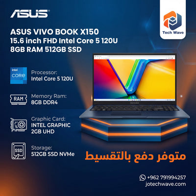 لابتوب ASUS VIVO BOOK X150 بمعالج Intel Core 5 - أفضل سعر في الأردن