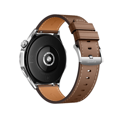 Huawei Watch GT 4 Smartwatch | Brown Leather Strap | 46mm AMOLED