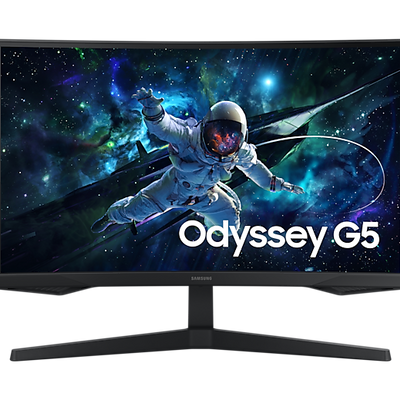 Samsung Odyssey G5 Series IPS 27" Curved Gaming Monitor | 180Hz, 1ms, AMD FreeSync Premium, HDMI, 2K Quad HD