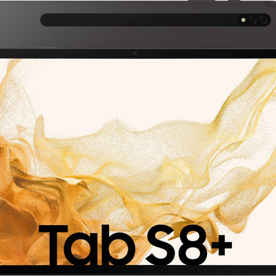 Samsung Tab S8 Plus 12.4" WUXGA Super AMOLED 120Hz HDR10+ 5G Tablet | 8GB RAM, 128GB Storage, Snapdragon 8 Gen1